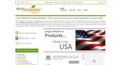 Desktop Screenshot of ecobranderpromos.com
